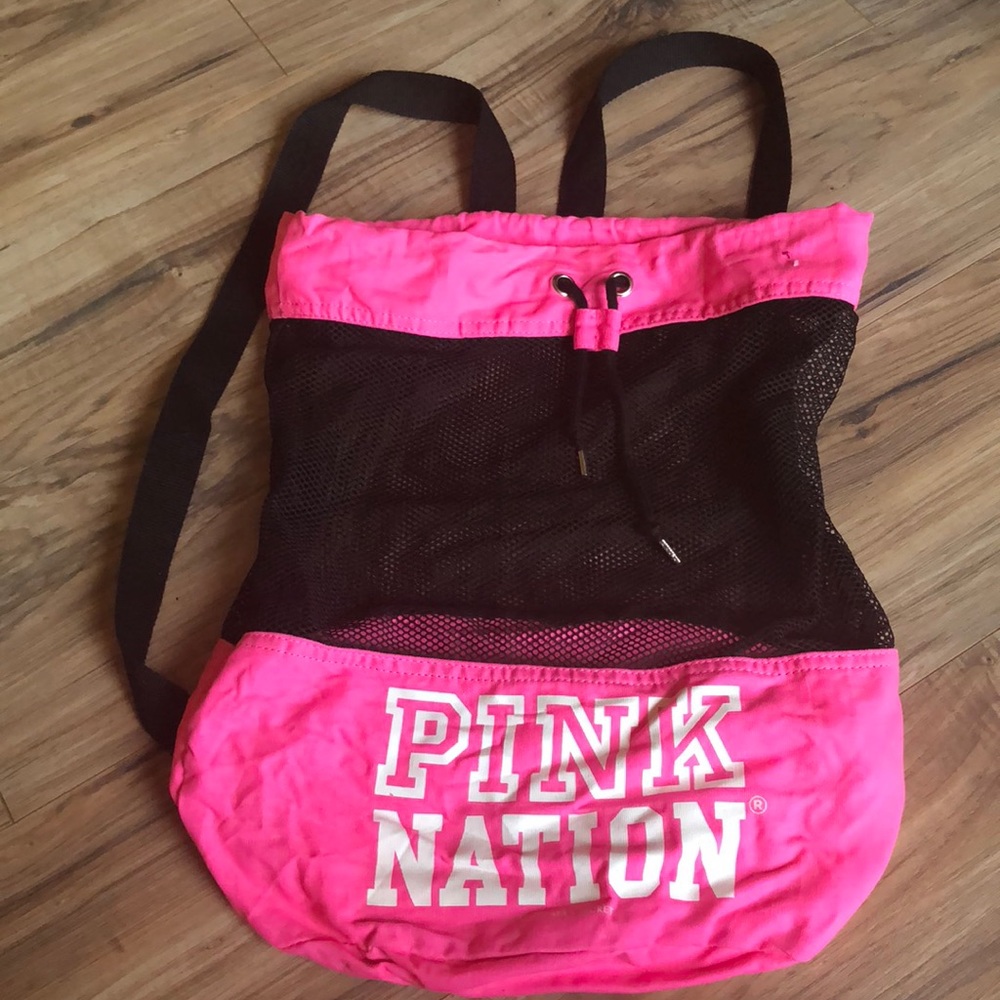 PINK by VS Mesh Backpack